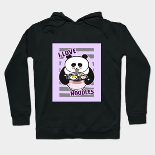 Cute Panda Ramen Hoodie